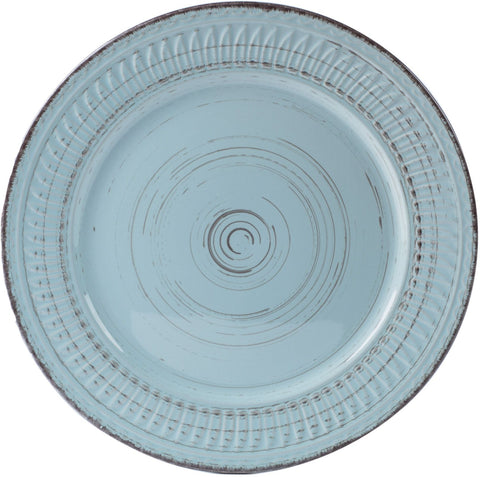 Cosenza Aqua Round Salad Plate