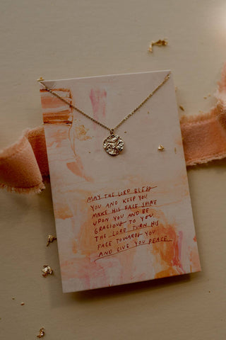 Dear Heart || The Blessing Necklace Numbers 6:24-26