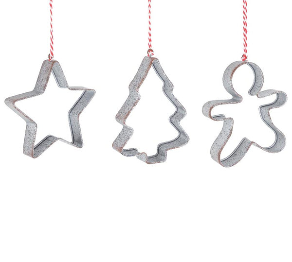 Cookie Cutter Shape Ornaments