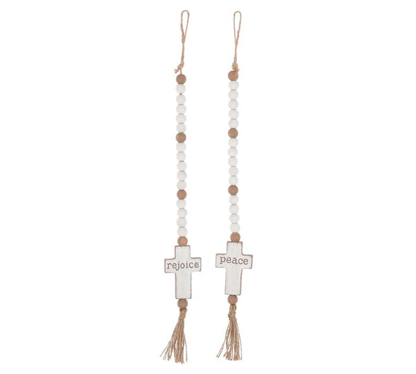 Rustic Prayer Beads with Crosses