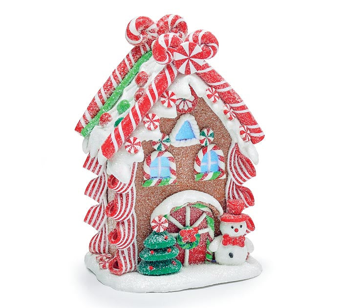 CLAY DOUGH LIGHT UP GINGERBREAD HOUSE