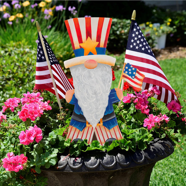 Uncle Sam Gnome Stake