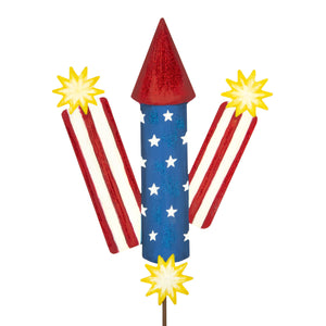 Firecrackers & Rocket Stake