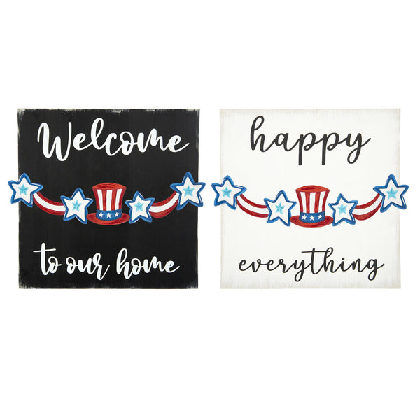 Changeable Board || Uncle Sam & Star Garland