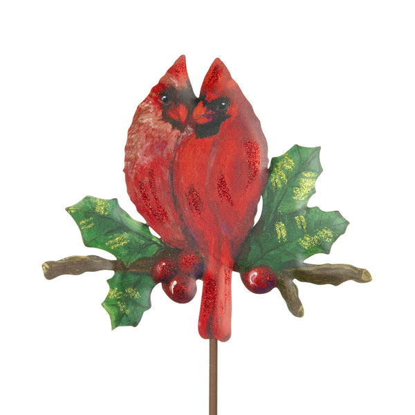 Cardinal Couple Stake