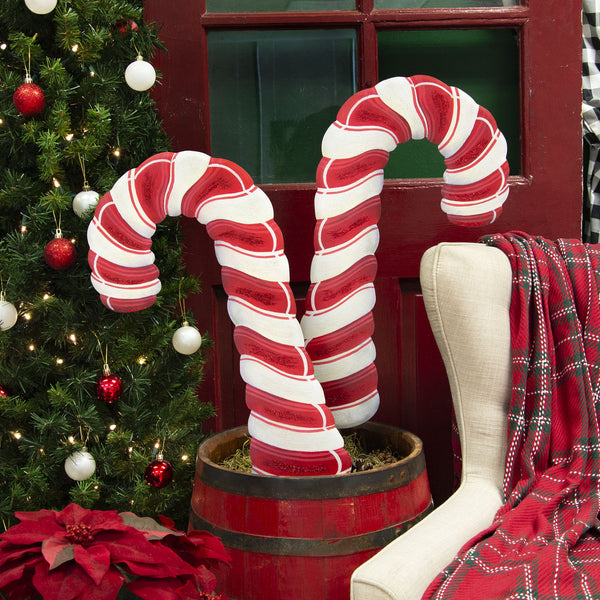 Twisted Candy Cane Stake