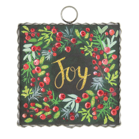 Mini Gallery || Joy Wreath Print