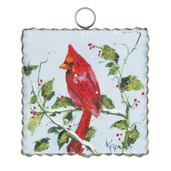 Mini Gallery || Cardinal & Snowy Branch Print