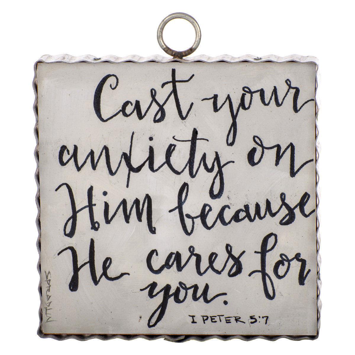 Gallery Mini || Cast Your Anxiety I Peter 5:7 Print