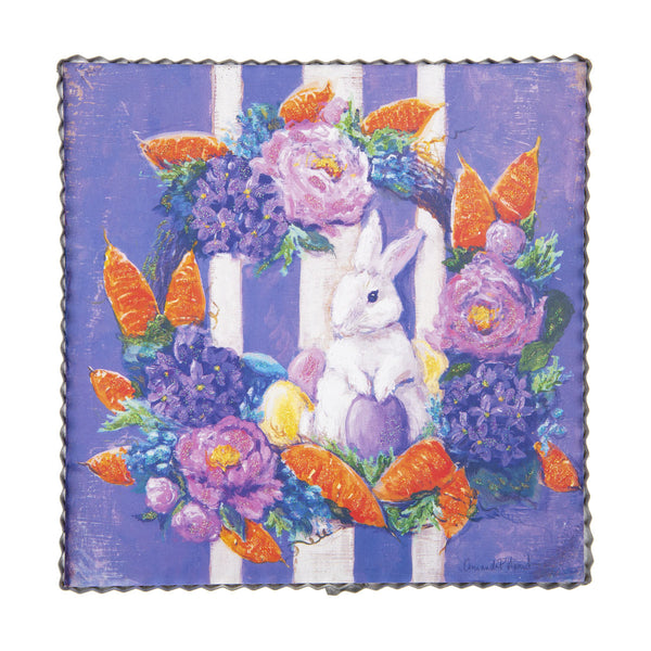 Gallery || Bunny & Carrot Wreath Print