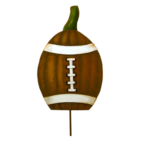 Football Pumpkin Stake