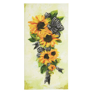 Sunflower Spray Canvas Print
