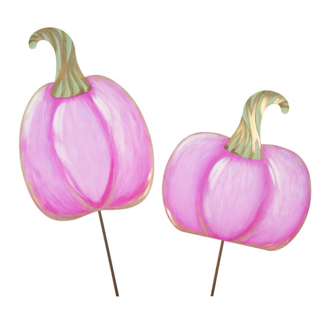 Pink Pumpkins Stake