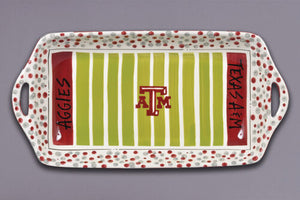 TX A&M || Stadium View Oval Tray