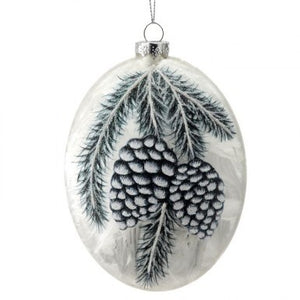 Pinecone Scene Ornament