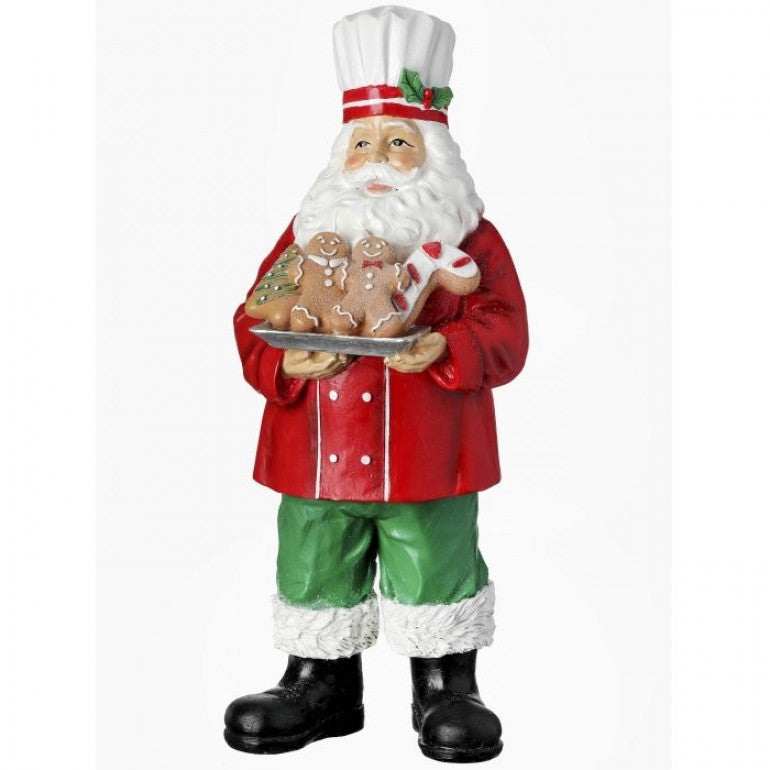 Santa Chef with Gingerbread