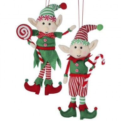 10" Elf Ornament