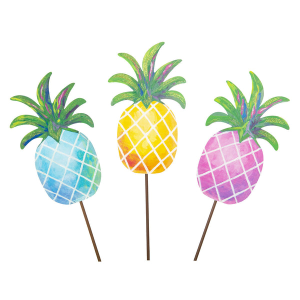 Colorful Pineapple Stake