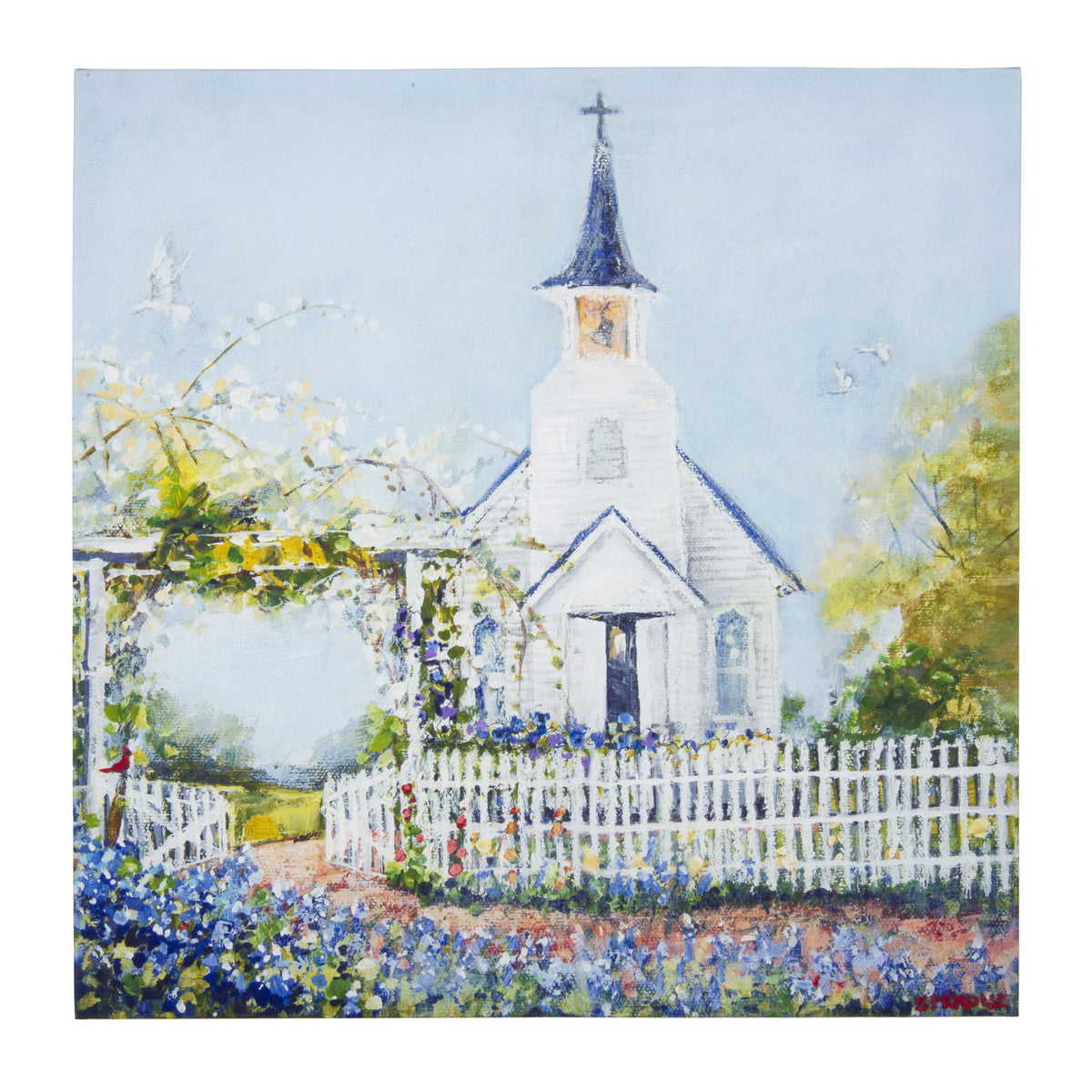 Gallery Spring Church Canvas