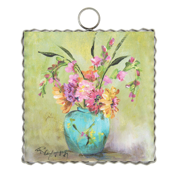 Gallery Mini || Turquoise Vase Print