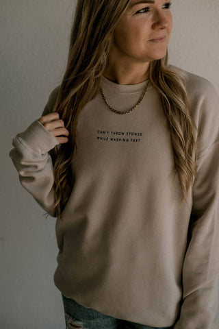 Can't Throw Stones Pullover