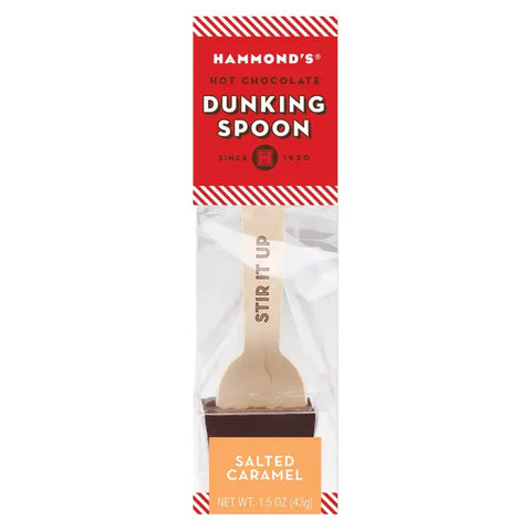 Hammond's Candies || Salted Caramel Dark Chocolate Dunking Spoon