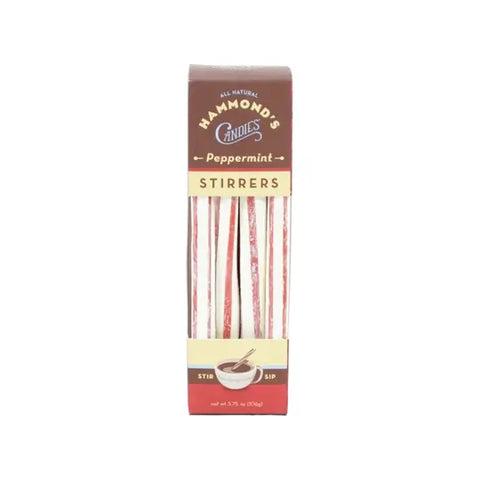 Hammond's Candies || Natural Peppermint Cocoa Stirrers
