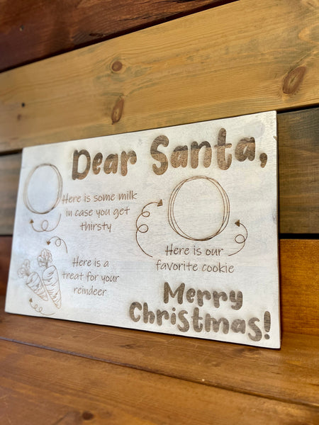Dear Santa Charcuterie Board