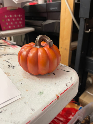 Small Orange Pumpkin