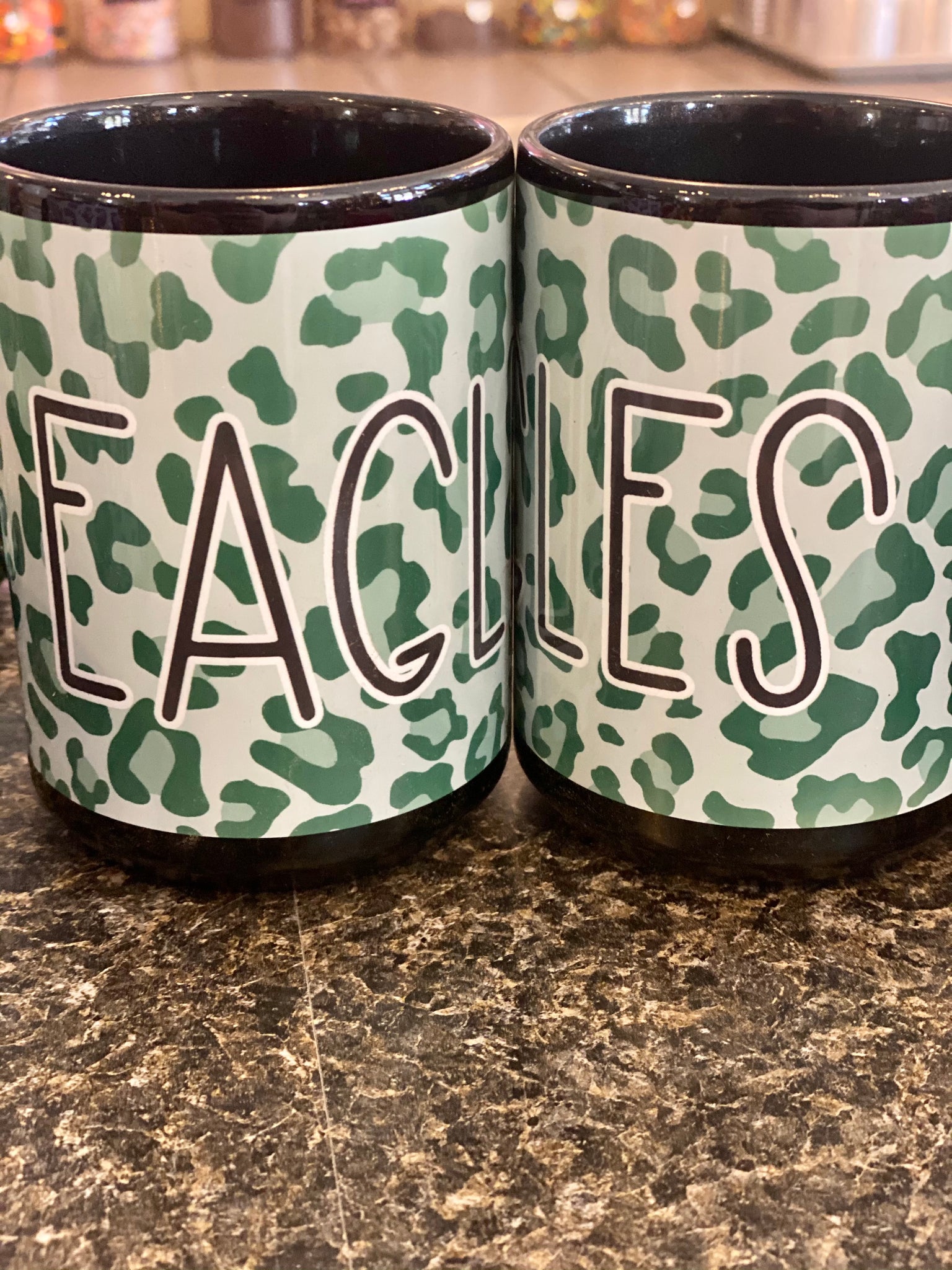 Leopard Wrap Spirit Mug || Eagles