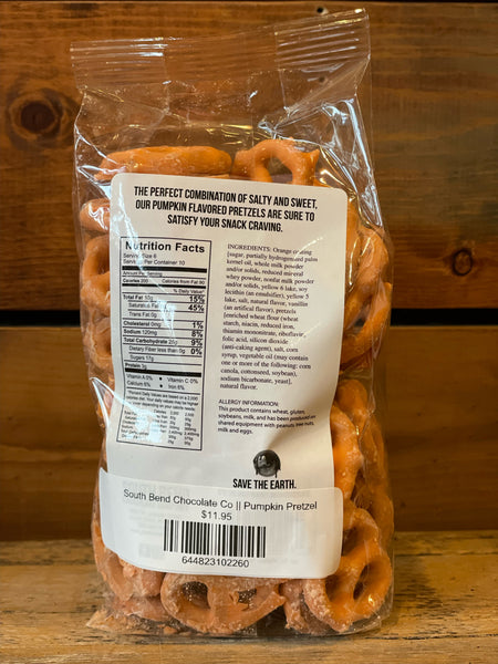 South Bend Chocolate Co || Pumpkin Pretzel