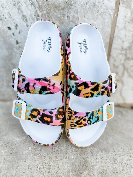 Mamma Mia Shoe || Pink Leopard