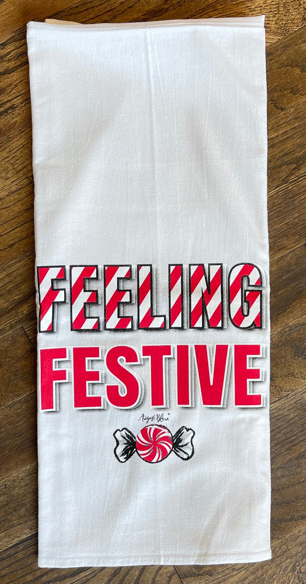 Feeling Festive Tea Towel
