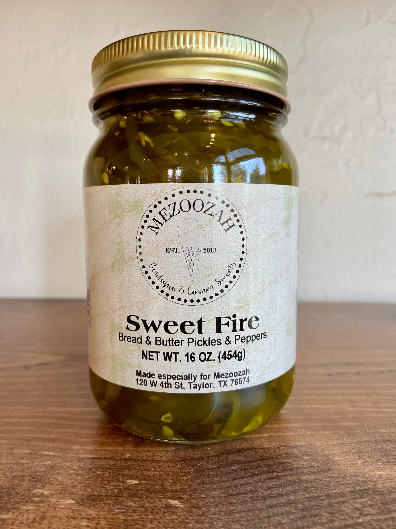 Sweet Fire Pickles