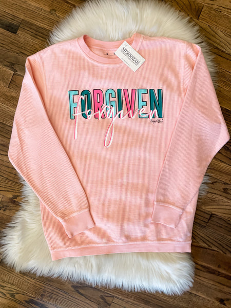 Forgiven Bubble Gum Pink Comfy Cord Shirt