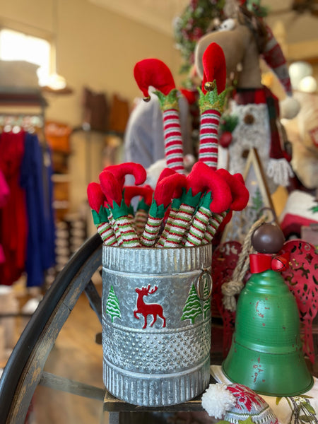 Prancing Reindeer Tin