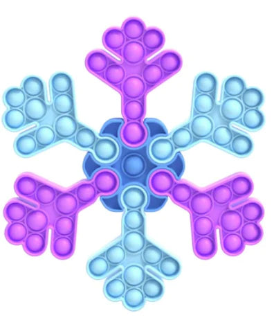 Snowflake Pop || Purple + Blue