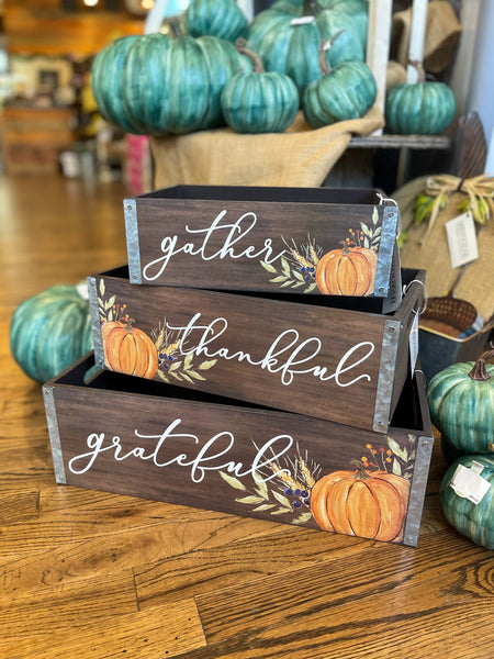 Fall Nested Crates