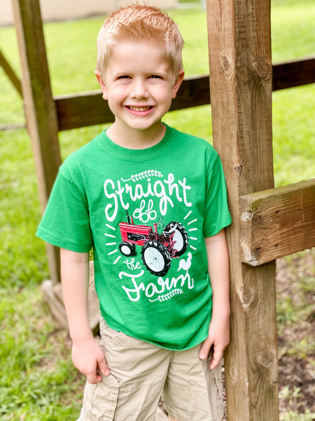 Straight Off The Farm Kid's T-Shirt