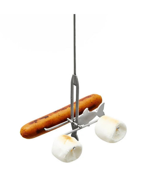 Fire Fishing Pole | Great for Hot Dogs + S'Mores