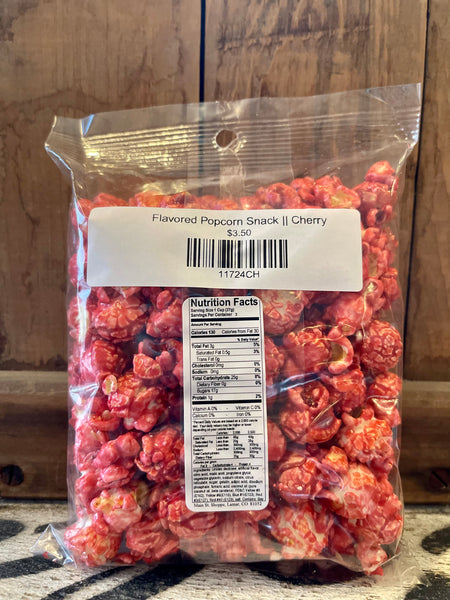 Flavored Popcorn Snack || Cherry