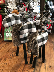 Charcoal Checkered Deer Stander