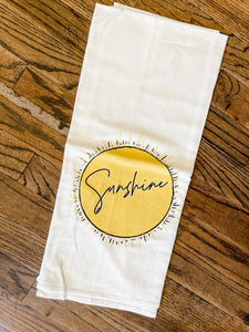 Sunshine Tea Towel