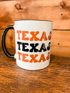 Team Spirit Mug  || Texas Orange