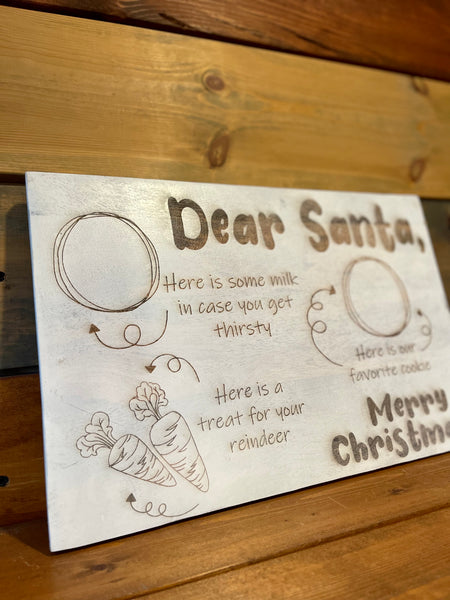 Dear Santa Charcuterie Board