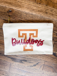 School Spirit Outline Design Cosmetic Bag || Thorndale